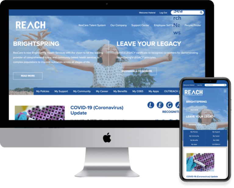 Reach intranet