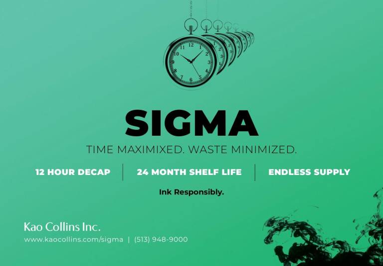Sigma half page ad design