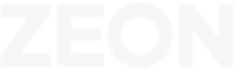 Zeon logo white