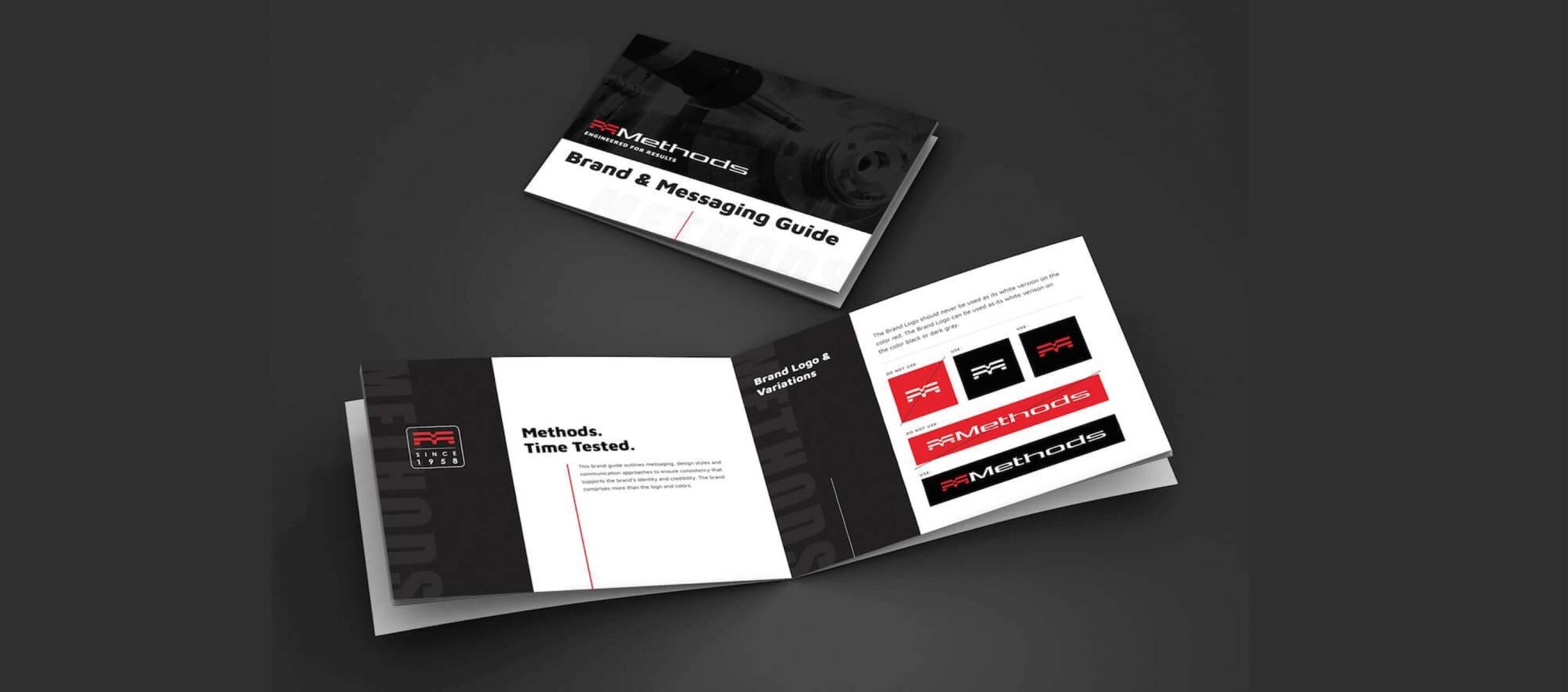 Example branding materials