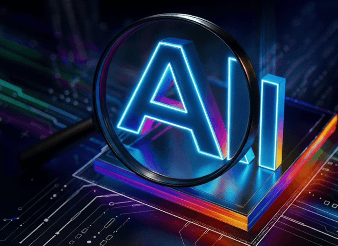 Magnifying glass ai search