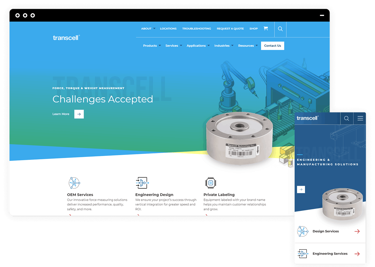 Transcell port devices