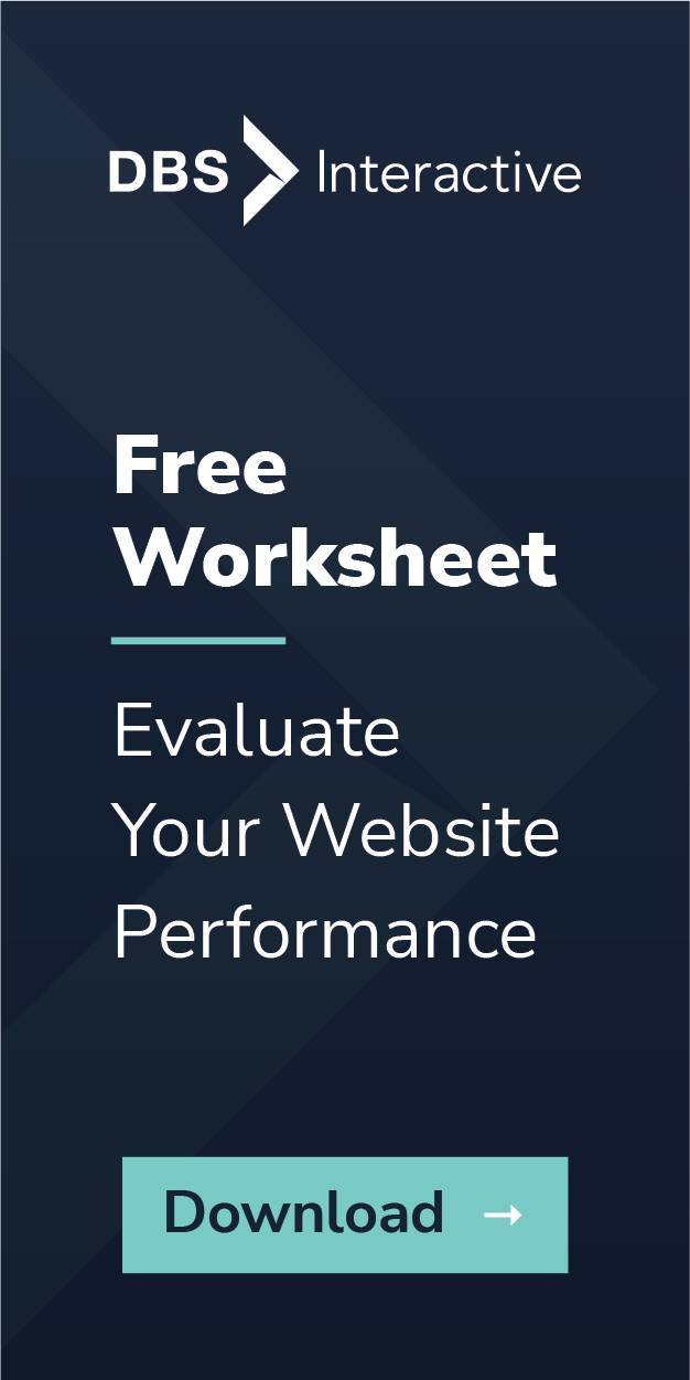 worksheet to compare your b2b website to competitors with tips and benefits of technical seo in vertical image