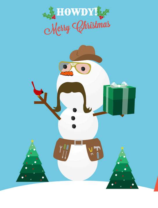 Screenshot of snowman submission number 3